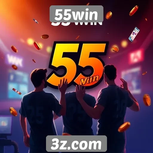 A popularidade crescente do 55win entre os jogadores